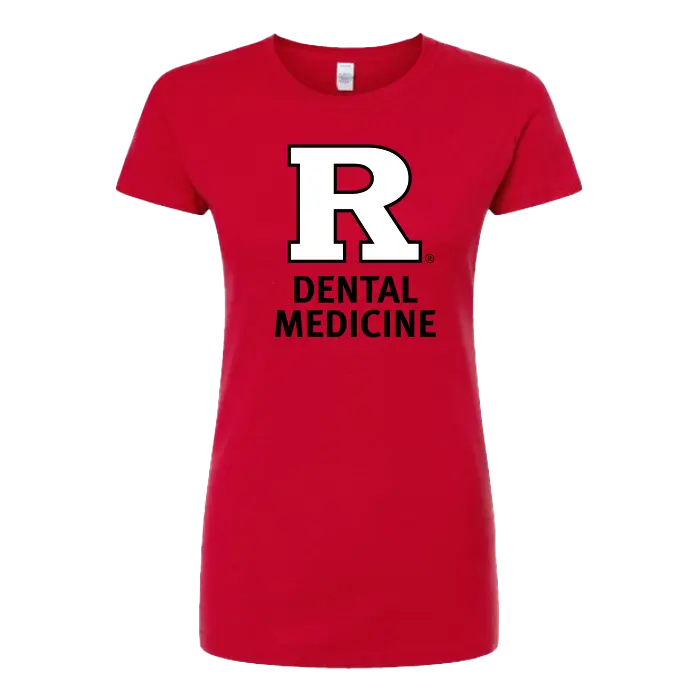 RU Women's Slim Fit Fine Jersey T-Shirt Dental