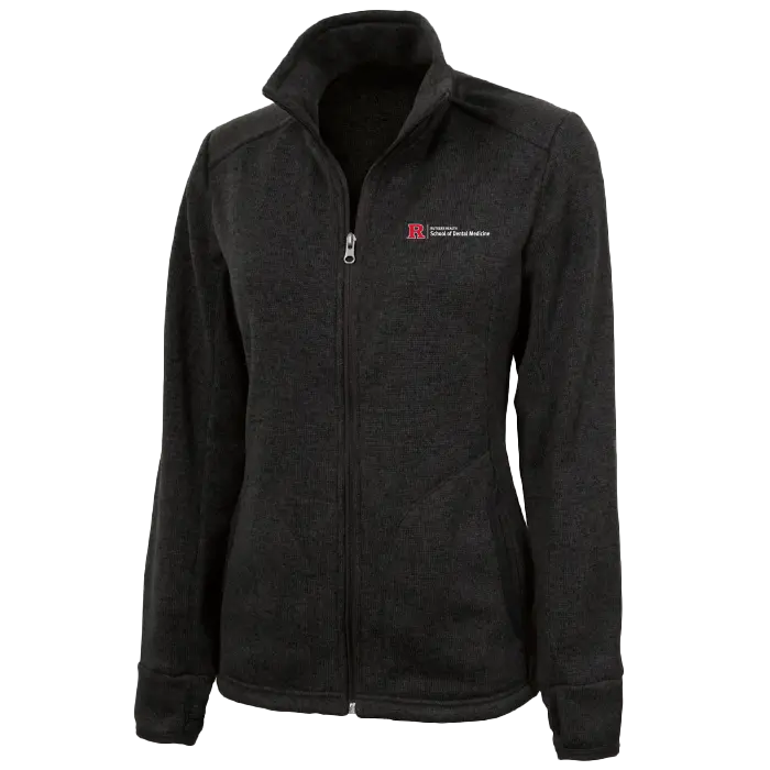 Women's Heathered Fleece Jacket Dental