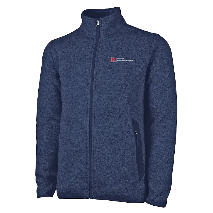 Men's Heathered Fleece Jacket Dental