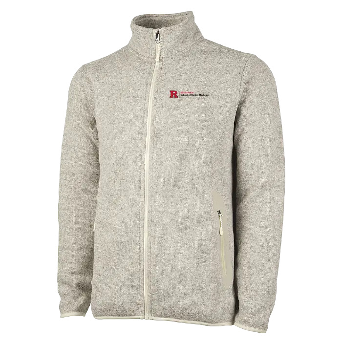 Men's Heathered Fleece Jacket Dental