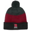 Cozy Striped Pom Beanie Dental