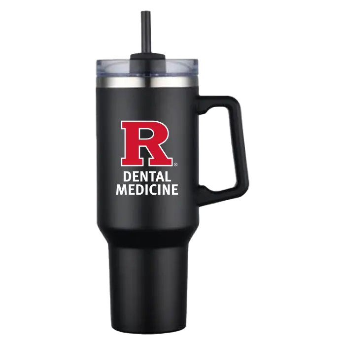 Rutgers 40 oz. Insulated Tumbler Mug w/ Handle Dental
