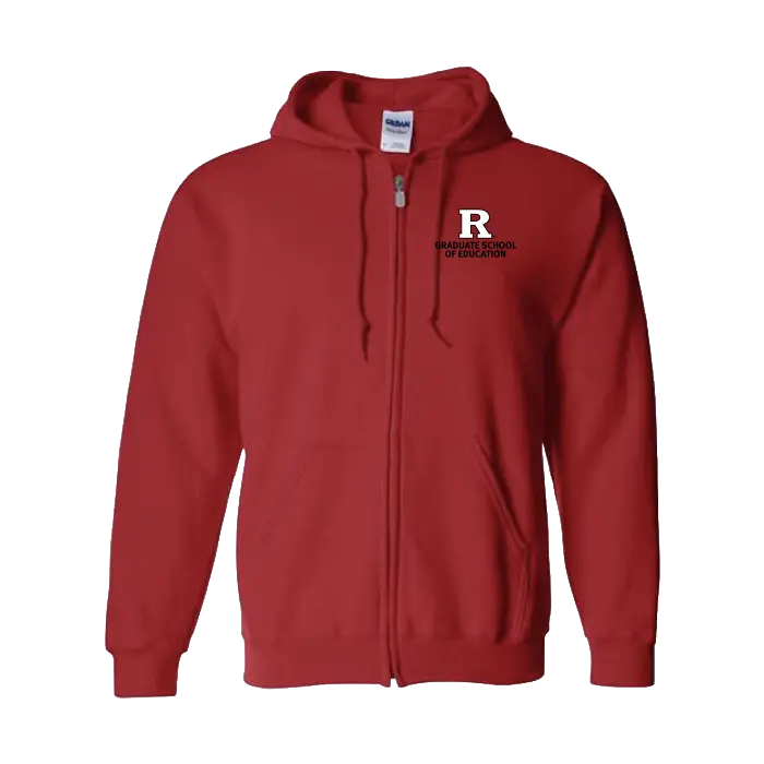 Full Zip Hooded Sweatshirt Rutgers GSE