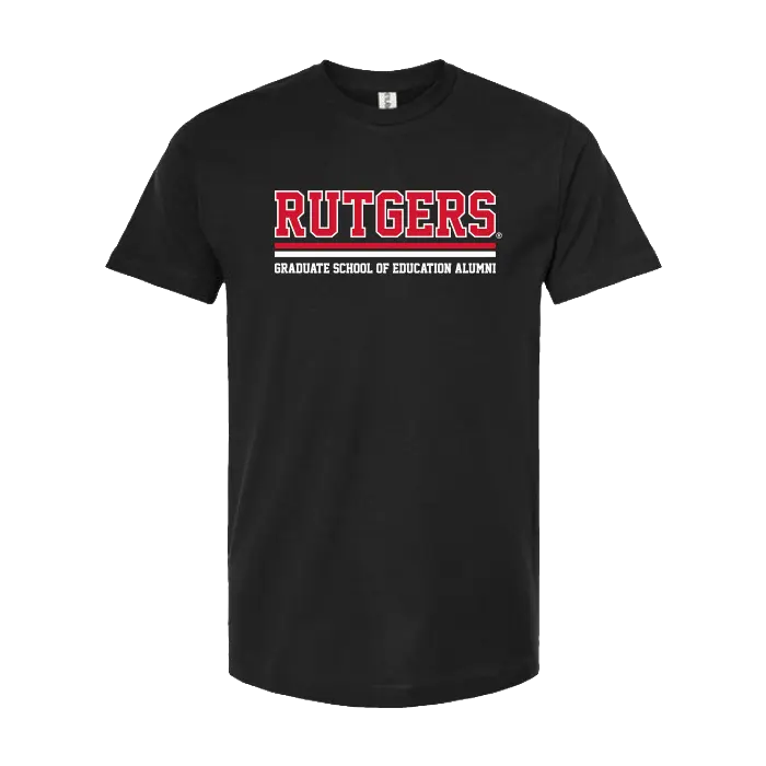 Alumni Short Sleeve T-Shirt Rutgers GSE