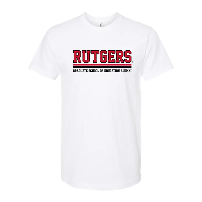 Alumni Short Sleeve T-Shirt Rutgers GSE