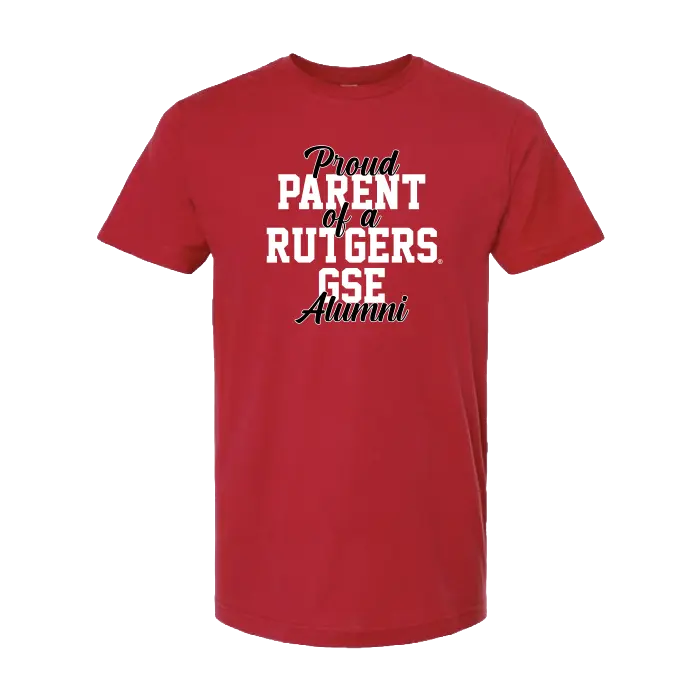 Parent Short Sleeve T-Shirt Rutgers GSE