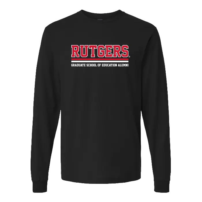 Alumni Long Sleeve T-Shirt Rutgers GSE
