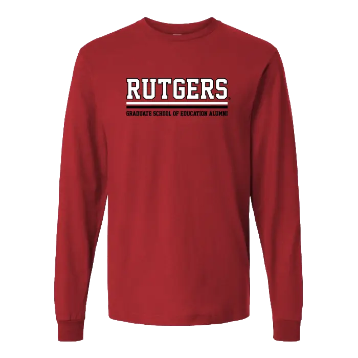 Alumni Long Sleeve T-Shirt Rutgers GSE