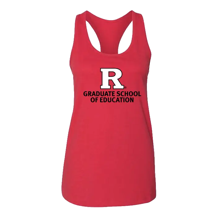 Women's Racerback Tank Top Rutgers GSE