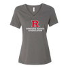 Women's Relaxed V-Neck T-Shirt Rutgers GSE