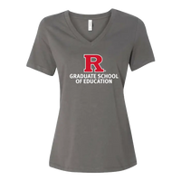 Women's Relaxed V-Neck T-Shirt Rutgers GSE