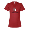 Women's Relaxed V-Neck T-Shirt Rutgers GSE