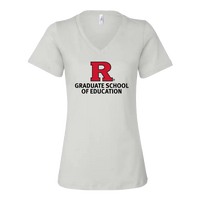 Women's Relaxed V-Neck T-Shirt Rutgers GSE