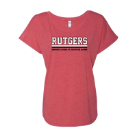 Alumni Women's Dolman T-Shirt Rutgers GSE