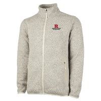 Men's Heathered Fleece Jacket Rutgers GSE