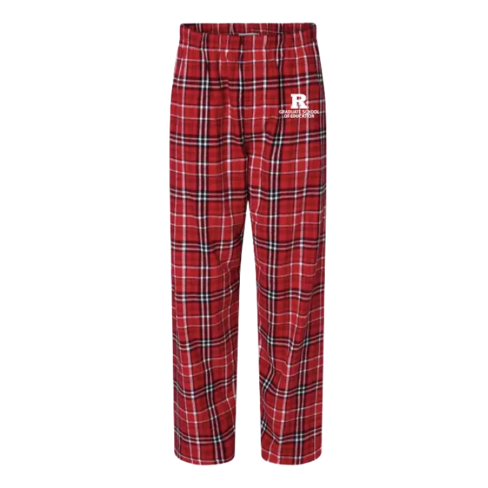 Flannel Sweatpants Rutgers GSE