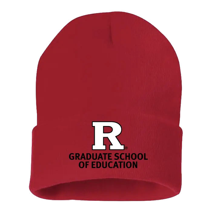 Solid Cuffed Beanie Rutgers GSE