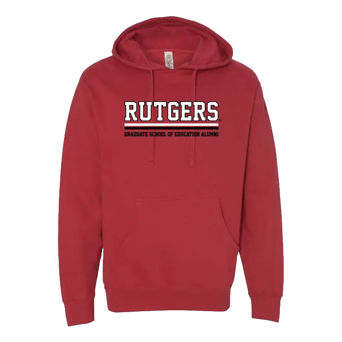 Alumni Midweight Hooded Sweatshirt Rutgers GSE