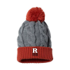 Chunk Twist Knit Beanie With Cuff Honors College