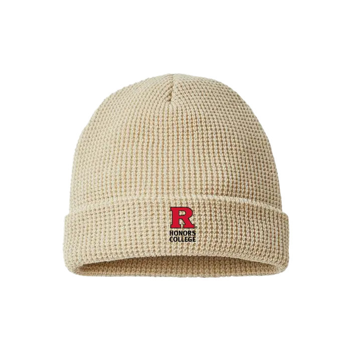 Waffle Cuffed Beanie Honors College