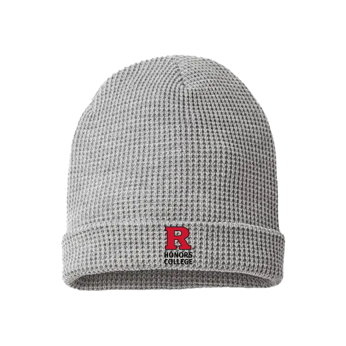 Waffle Cuffed Beanie Honors College