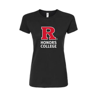 RU Women's Slim Fit Fine Jersey T-Shirt Honors College