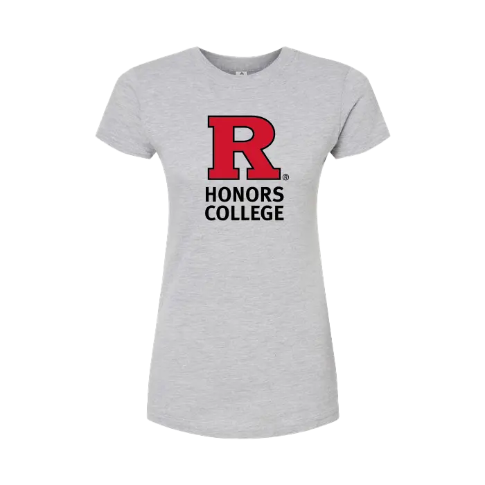 RU Women's Slim Fit Fine Jersey T-Shirt Honors College