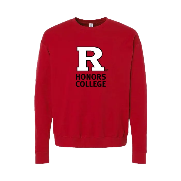 RU Crewneck Sweatshirt Honors College