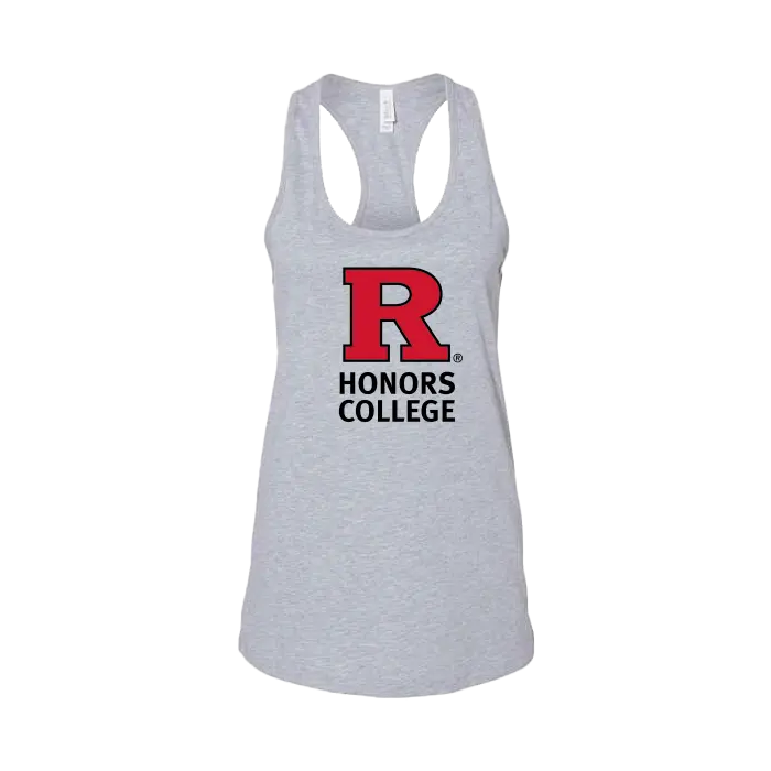 RU Women's Jersey Racerback Tank Honors College