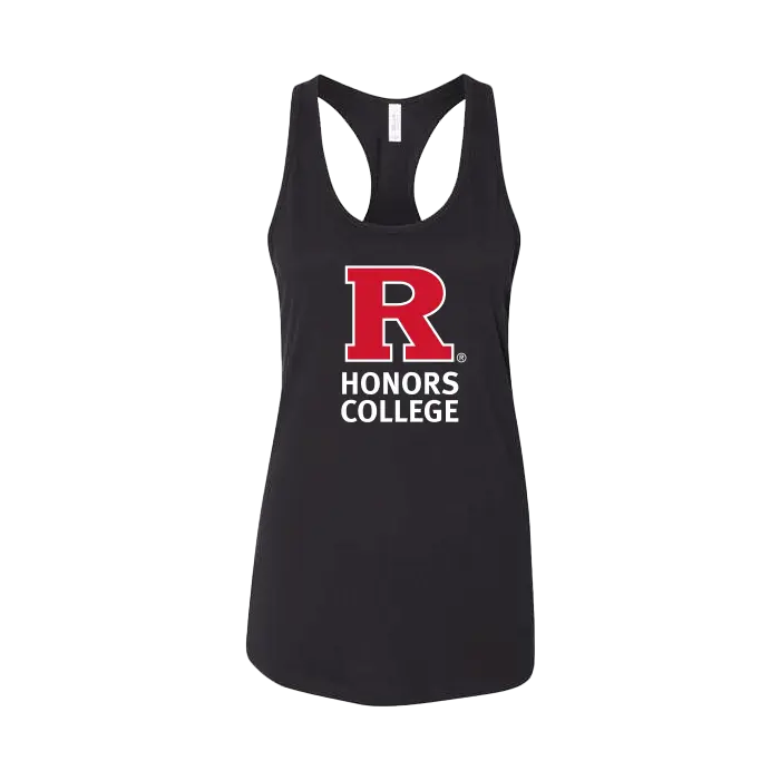 RU Women's Jersey Racerback Tank Honors College