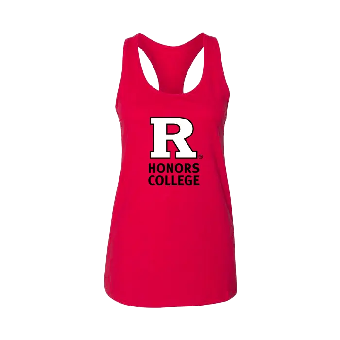 RU Women's Jersey Racerback Tank Honors College