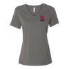 RU Women's Relaxed Jersey V-Neck Tee Honors College