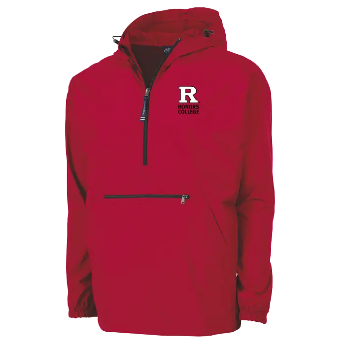 RU Pullover Rain Jacket Honors College