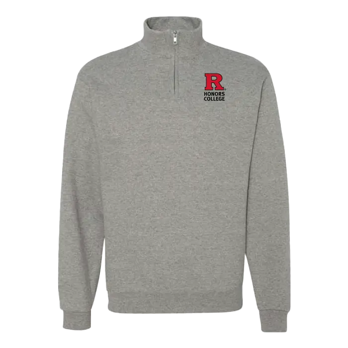 RU Quarter-Zip Sweatshirt Honors College