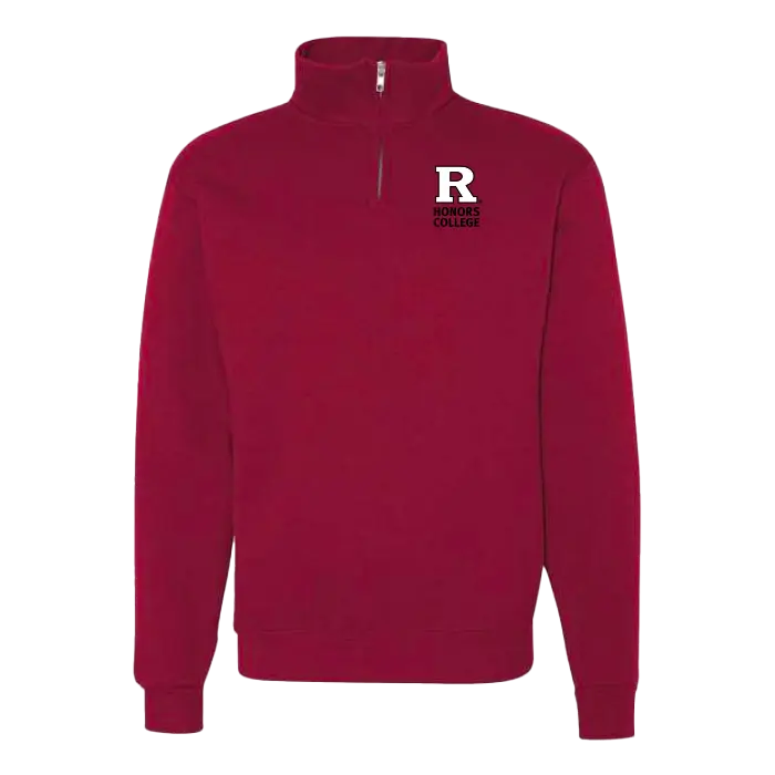 RU Quarter-Zip Sweatshirt Honors College