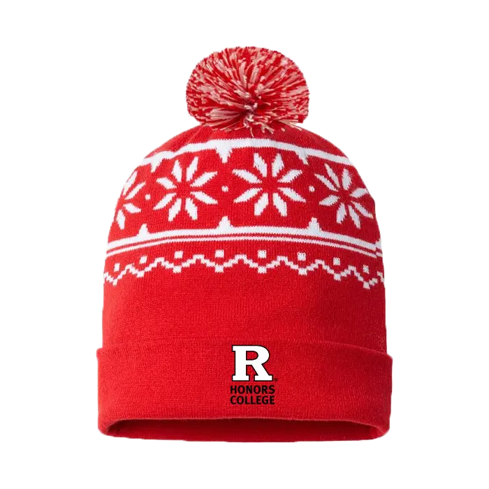 Pom Pom Beanie Honors College