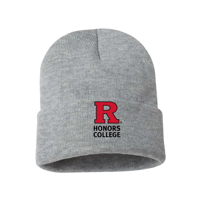 RU Cuffed Beanie Honors College