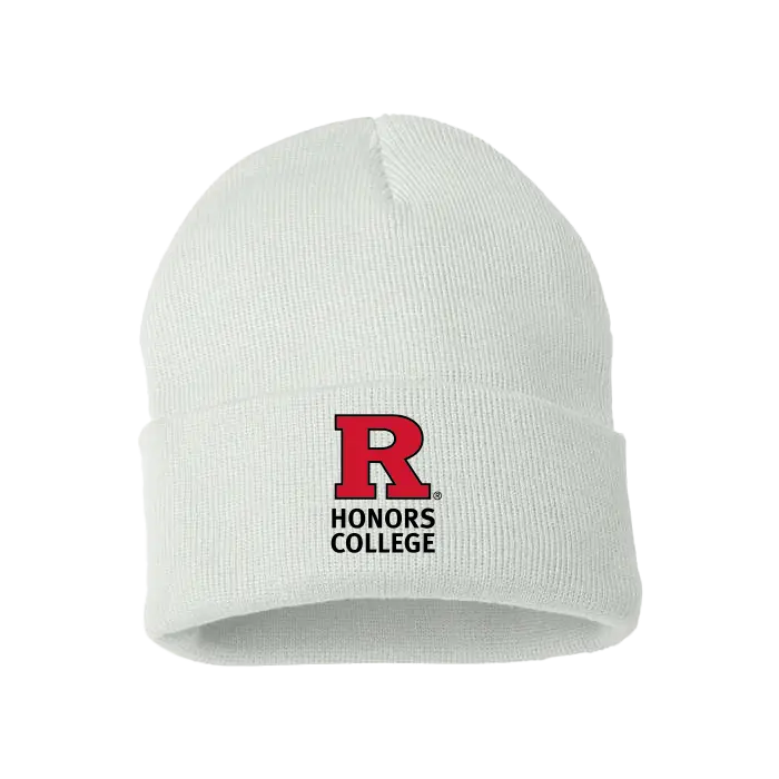 RU Cuffed Beanie Honors College