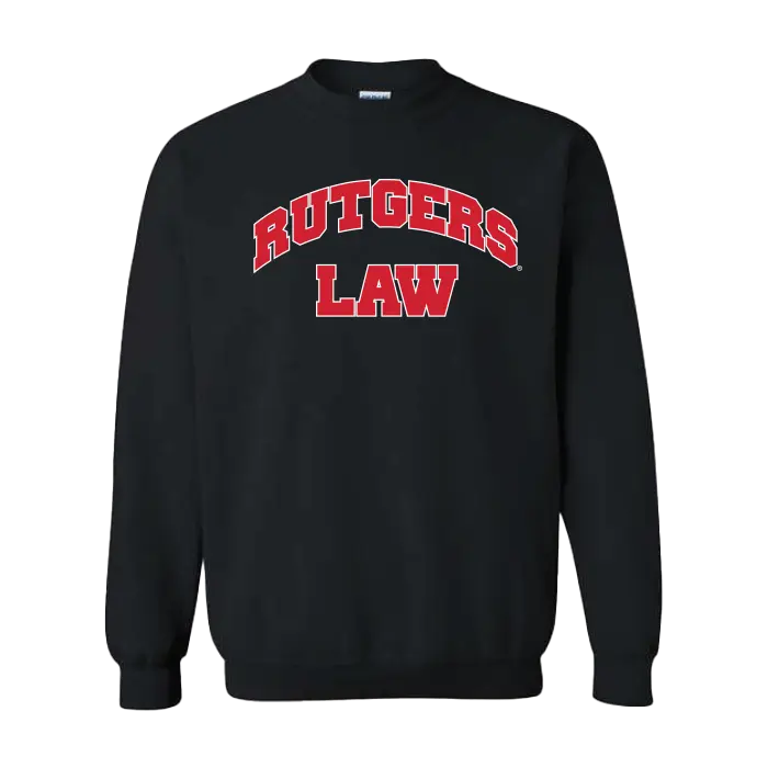 Applique Crewneck Sweatshirt Law School