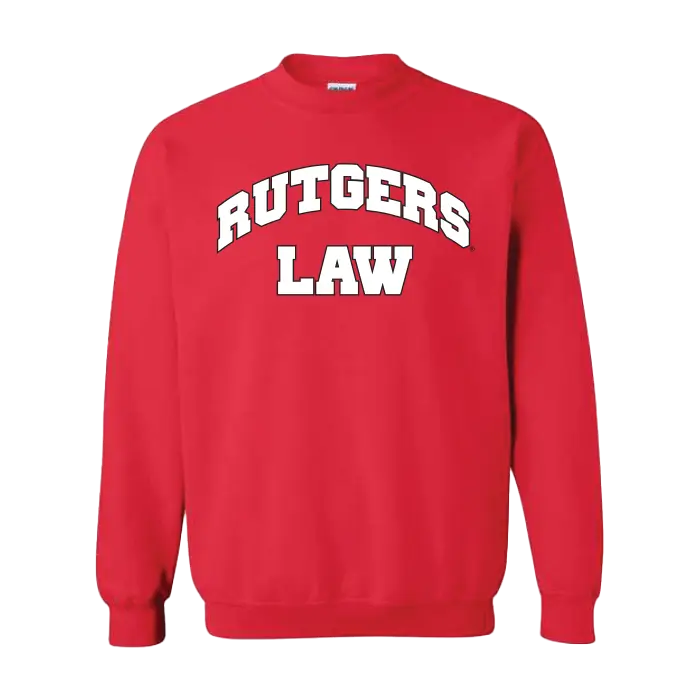 Applique Crewneck Sweatshirt Law School