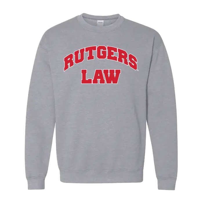 Applique Crewneck Sweatshirt Law School