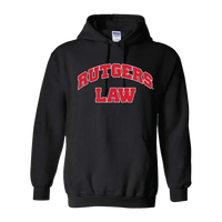 Applique Pullover Hoodie Law School