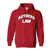 Applique Pullover Hoodie Law School
