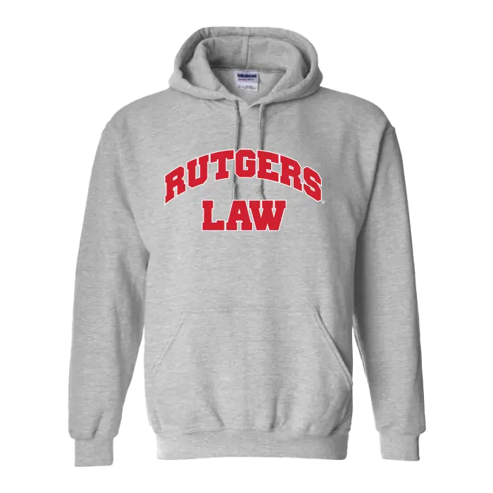 Applique Pullover Hoodie Law School