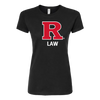RU Women's Slim Fit Fine Jersey T-Shirt Law School