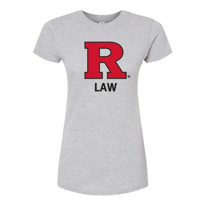 RU Women's Slim Fit Fine Jersey T-Shirt Law School