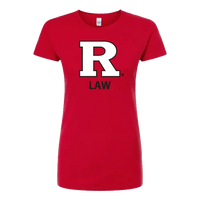 RU Women's Slim Fit Fine Jersey T-Shirt Law School
