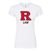 RU Women's Slim Fit Fine Jersey T-Shirt Law School