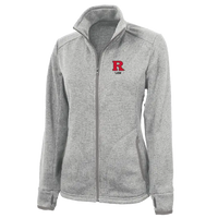 Women's Heathered Fleece Jacket Law School