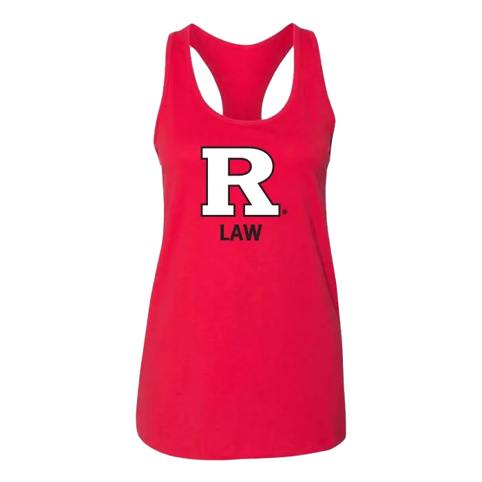 RU Women's Jersey Racerback Tank Law School